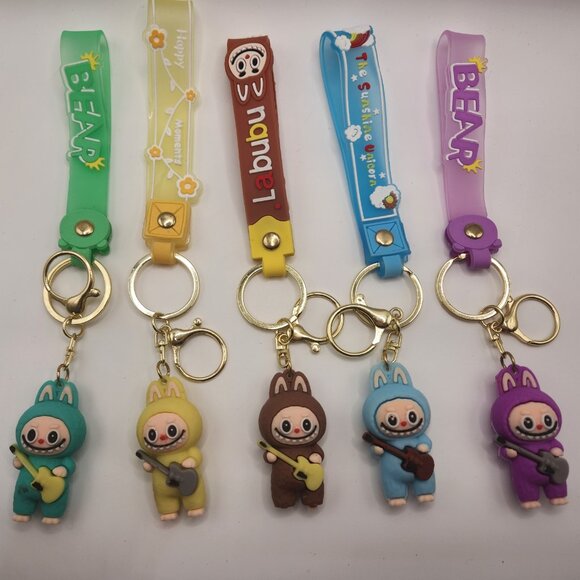 Labubu Monsters Keychains Anime Accessories - NWOT - Picture 1 of 2